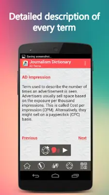 Journalism Dictionary android App screenshot 9