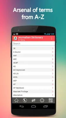 Journalism Dictionary android App screenshot 10