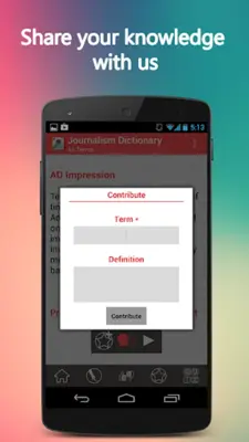 Journalism Dictionary android App screenshot 6